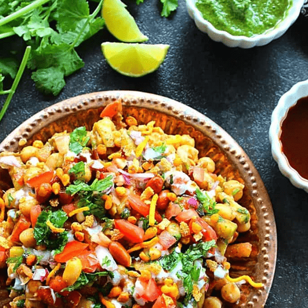 Spicy Lahori Chana Chaat