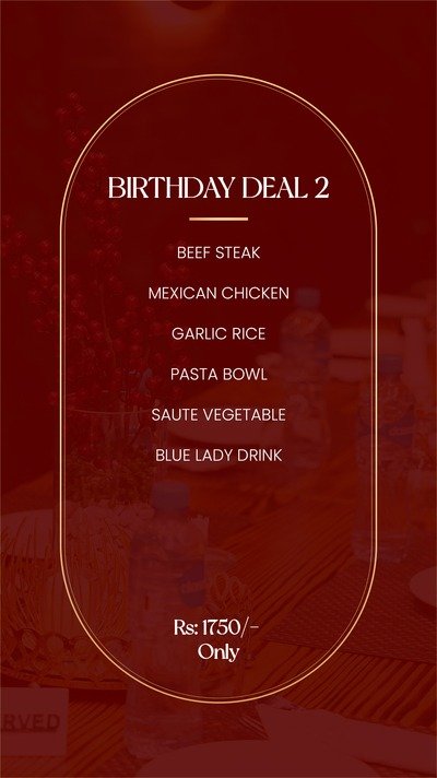 El Momento Birthday Deal 2