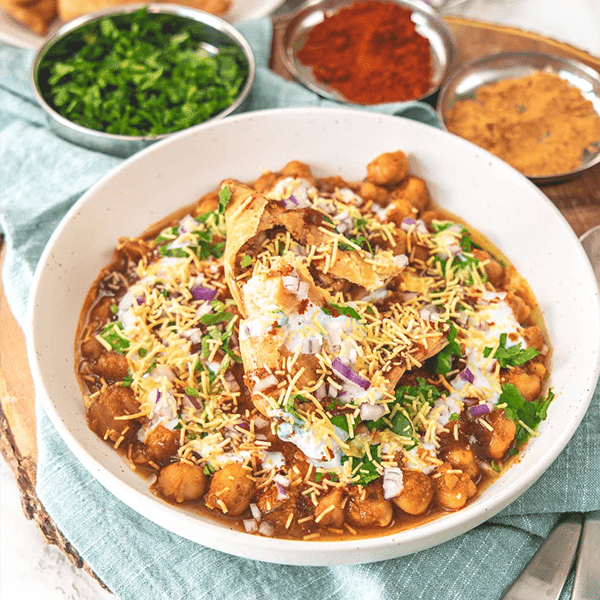 Chatpati Lahori Samosa Chaat