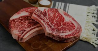 Ribeye is renowned for its abundant marbling and succulent taste.